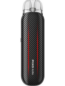 Aspire Pixo Aura Carbon Black Ηλεκτρονικό Τσιγάρο Pod Kit 2ml με Ενσωματωμένη Μπαταρία