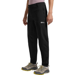 Jack Wolfskin Ανδρικό Παντελόνι Ελαστικό Κανονική Εφαρμογή Γκρι A63924-6000