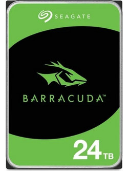 Seagate BarraCuda 24TB HDD Σκληρός Δίσκος 3.5" SATA 3 7200rpm με 512MB Cache ST24000DM001