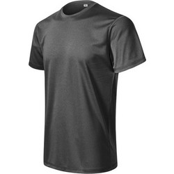 Malfini Ανδρικό Αθλητικό T-Shirt Ανθρακί MLI-810M1