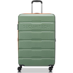Delsey Securitech 400582103 Βαλίτσα Μεγάλη 75.5x49.5x32cm με 4 Ρόδες Πράσινη