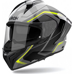 Airoh Matryx Wide Gloss Yellow Κράνος Μηχανής Full Face 1500gr