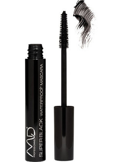 Md Professionnel Super Black Αδιάβροχη Mascara για Μήκος & Όγκο 10ml