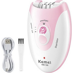 Kemei Σετ Αποτρίχωσης Προσώπου & Σώματος KM-188