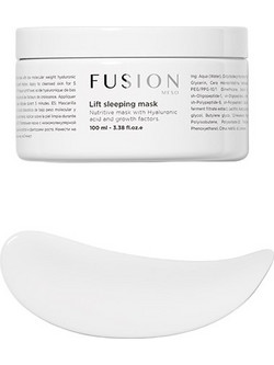 Fusion Meso Lift Sleeping Κρεμώδης Μάσκα Ματιών για Αντιγήρανση με Υαλουρονικό 100ml