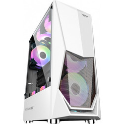 Armaggeddon Tritron 1 White Gaming Midi Tower Κουτί Υπολογιστή με Πλαϊνό Παράθυρο