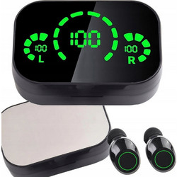 Verk Group Black Ακουστικά Bluetooth In Ear