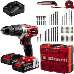 Einhell 4514221 Δραπανοκατσάβιδο Μπαταρίας Brushless 18V 2x2Ah