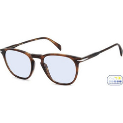 David Beckham DB1160S EX4QZ Ανδρικά Γυαλιά Ηλίου Τετράγωνα Κοκάλινα Ταρταρούγα με Μωβ Φακό