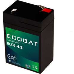 Ecobat ELC6-4.5 Μπαταρία VRLA-AGM 6V 4.5Ah