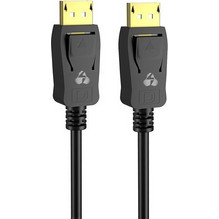 Powertech Καλώδιο DisplayPort 1.2 to DisplayPort Male 5m Black CAB-DP049