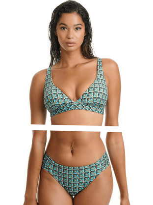 ERKA MARE Bikini Set Τριγωνάκι Τιρκουάζ 25704-70515