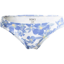 Roxy Beach Classics Bikini Slip Floral Λευκό Γαλάζιο ERJX404982-WBS6