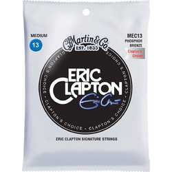 Martin Guitar Eric Clapton MEC13 Σετ 6 Χορδές Ακουστικής Κιθάρας Phosphor Bronze 13-56" Medium Tension