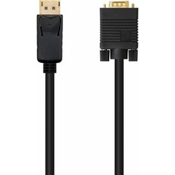 Nanocable Καλώδιο DisplayPort 1.2 to VGA Male 2m Black 10.15.4402