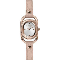 Furla Γυναικείο Ρολόι με Ροζ Δερμάτινο Λουράκι WW00008003L3