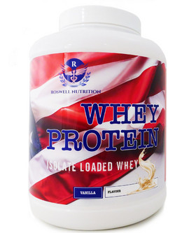 Roswell Nutrition Whey Vanilla Πρωτεΐνη Ορού Γάλακτος Γράμμωσης 2kg