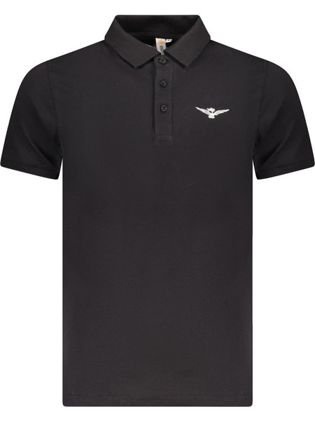 Accademia Militare Ανδρική Μπλούζα Polo Κοντομάνικη Μαύρη S5S630-5584-002