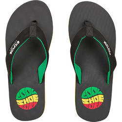 Cool Ανδρικές Σαγιονάρες Μαύρες S1SLA001-RASTA