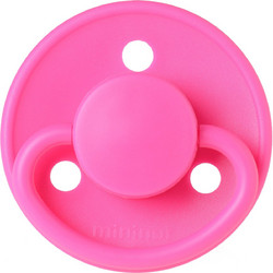 Mininor Πιπίλα Σιλικόνης 6m+ Bubblegum