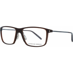 Porsche Design P8336 E Ανδρικός Σκελετός Γυαλιών Οράσεως Κοκάλινος Μεταλλικός Μαύρος