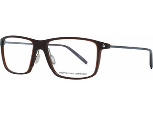 Porsche Design P8336 E Ανδρικός Σκελετός Γυαλιών Οράσεως Κοκάλινος Μεταλλικός Μαύρος