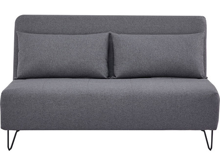 Varossi Duo Διθέσιος Καναπές Κρεβάτι Γκρι 141x90x81cm 400-013