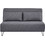 Varossi Duo Διθέσιος Καναπές Κρεβάτι Γκρι 141x90x81cm 400-013