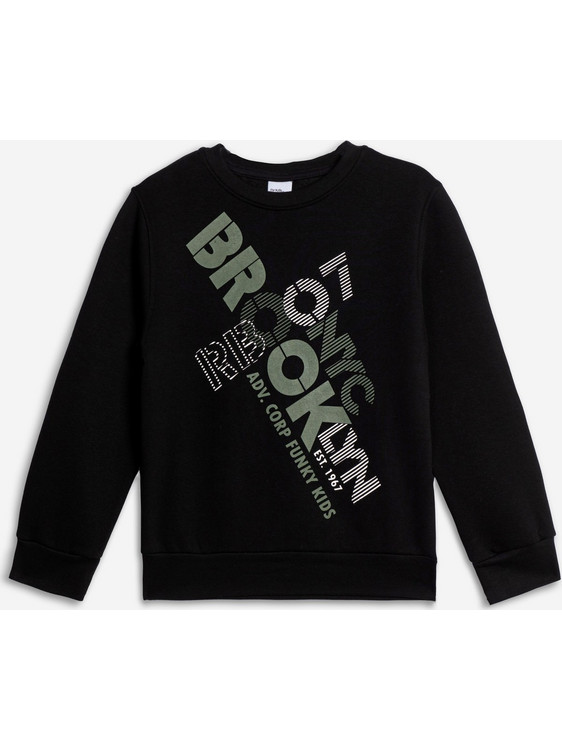 Funky Παιδικό T-Shirt Μακρυμάνικο Μαύρο 226-192105-1