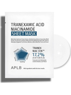 APLB Tranexamic Acid Niacinamide Sheet Μάσκα Προσώπου 25ml