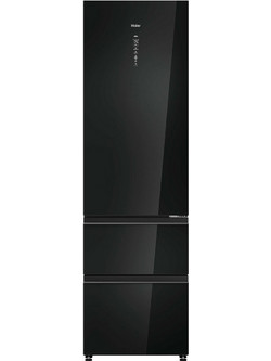 Haier HTW7620DNGB Ψυγειοκαταψύκτης 414lt No Frost Υ205xΠ59.5xΒ67cm Μαύρος