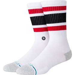 Stance Ανδρικές Κάλτσες Ψηλές Λευκές A555C24TBU-WHT