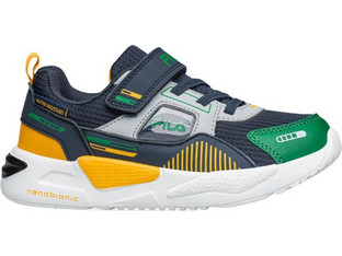 Fila Killington Nanobionic Παιδικά Sneakers Navy Μπλε Πράσινα Πορτοκαλί 3AF53001-265
