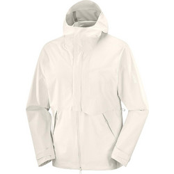 Salomon Ανδρικό Μπουφάν Χειμωνιάτικο Puffer Εκρού LC26434