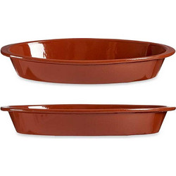 Plastona Πυρίμαχο Κεραμικό Σκεύος Οβάλ cm 029.99517