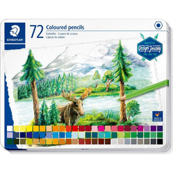 Staedtler Κασετίνα Ξυλομπογιές Σετ 72τμχ
