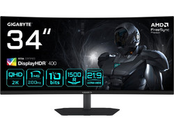 Gigabyte G34WQC2 Ultrawide VA HDR Curved Gaming Monitor 34" 3440x1440 QHD 200Hz 1ms