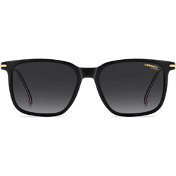 Carrera CA367/S OIT9O Ανδρικά Γυαλιά Ηλίου Τετράγωνα Κοκάλινα Μαύρα με Μαύρο Φακό
