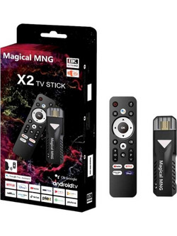 Magical MNG X2 Smart TV Stick 4K UHD με Wi-Fi / Bluetooth / HDMI & Google Home