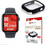 Displex Πλαστική Θήκη με Προστασία Οθόνης για Apple Watch 4 / 5 / 6 / 7 / 8 / 9 / SE 40mm Μαύρη