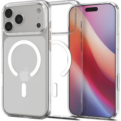 Spigen Liquid Crystal with MagSafe Clear White (iPhone 17 Pro)