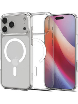 Spigen Liquid Crystal with MagSafe Clear White (iPhone 17 Pro)