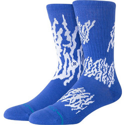 Stance Glacier Ανδρικές Κάλτσες Ψηλές με Σχέδια Royal Blue A556C25GLA-COB