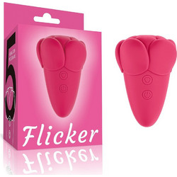 Flicker Vibrator Κλειτοριδικός Δονητής Κόκκινος