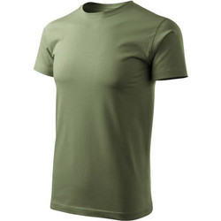 Malfini Basic MLI-F Ανδρικό Αθλητικό T-Shirt Χακί 2909