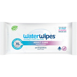 WaterWipes Adult Care Sensitive Wipes XL Μαντηλάκια Καθαρισμού 30τμχ