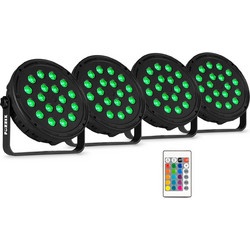 Fuzzix Comet M16 Set Φωτορυθμικό Προβολέας LED DMX RGB