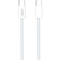 XO NB-Q260C Braided USB-C to USB-C 60W 3m White