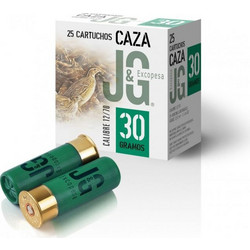 J&G Caza Φυσίγγια Συγκέντρωσης 12Cal 70mm 30gr 25τμχ