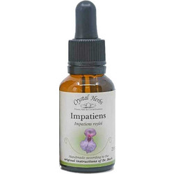 Crystal Herbs Impatiens Ανθοΐαμα σε Σταγόνες για Άγχος & Εκνευρισμό 25ml